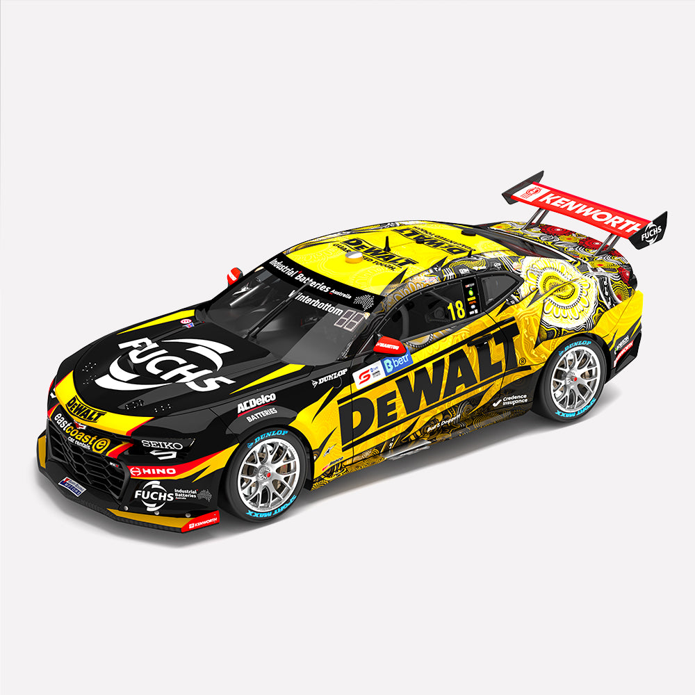 1:43 DEWALT Racing #18 Chevrolet Camaro ZL1 - 2023 Darwin Triple Crown Indigenous Round Race 13 Winner