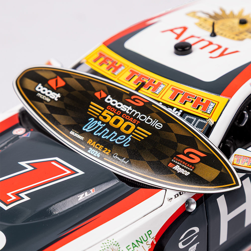 1:18 Erebus Motorsport #1 Chevrolet Camaro ZL1 - 2024 Gold Coast 500 Race 22 Winner - Exclusive Edition