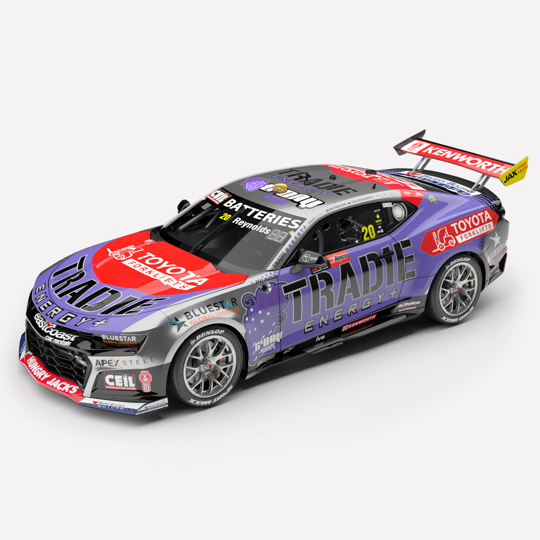 1:43 Tradie Energy Racing #20 Chevrolet Camaro ZL1 - 2025 Repco Bathurst 1000 Runner-Up
