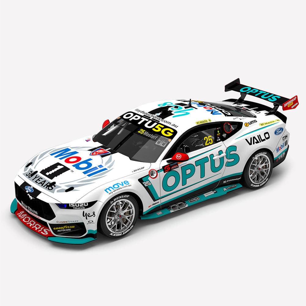 1:43 Mobil 1 Optus Racing #25 Ford Mustang GT - 2023 Supercars Championship Season