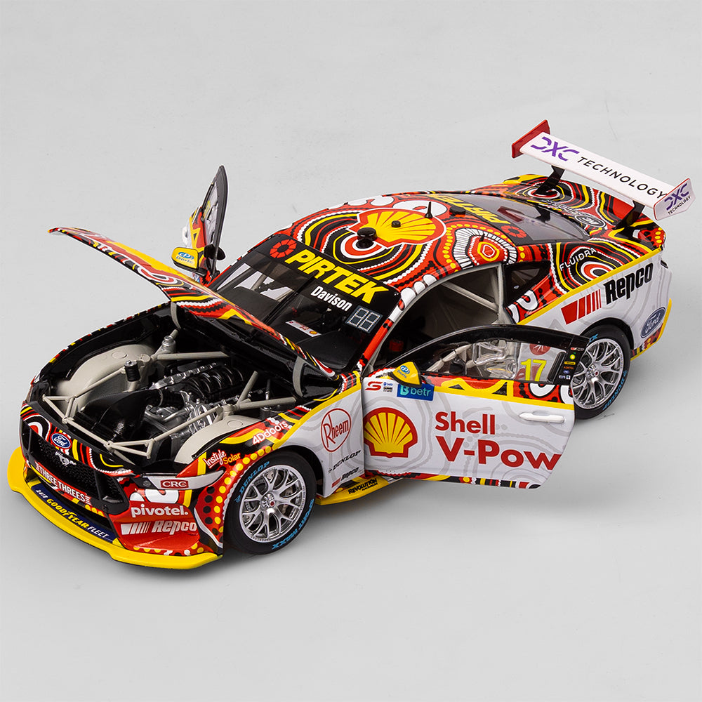 1:18 Shell V-Power Racing Team #17 Ford Mustang GT - 2023 Darwin Triple Crown Indigenous Round