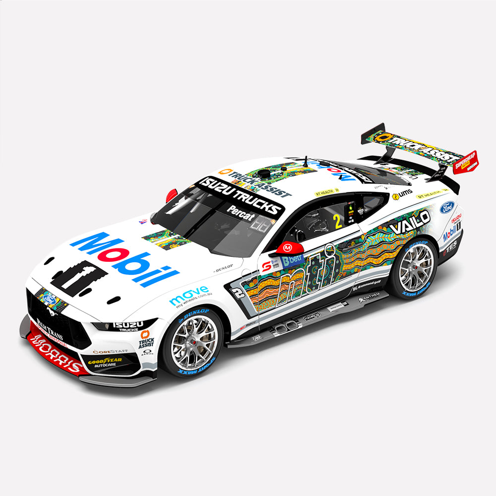 1:43 Mobil 1 NTI Racing #2 Ford Mustang GT - 2023 Darwin Triple Crown Indigenous Round