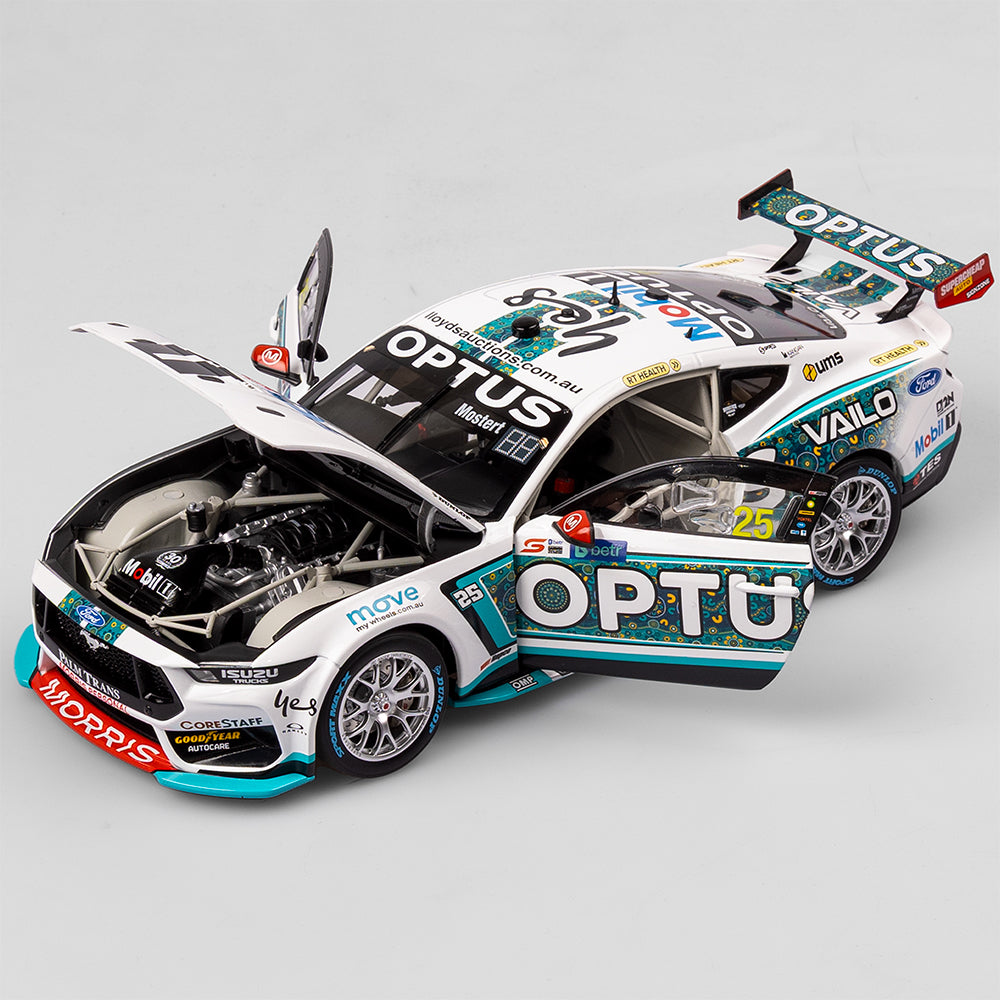 1:18 Mobil 1 Optus Racing #25 Ford Mustang GT - 2023 Darwin Triple Crown Indigenous Round