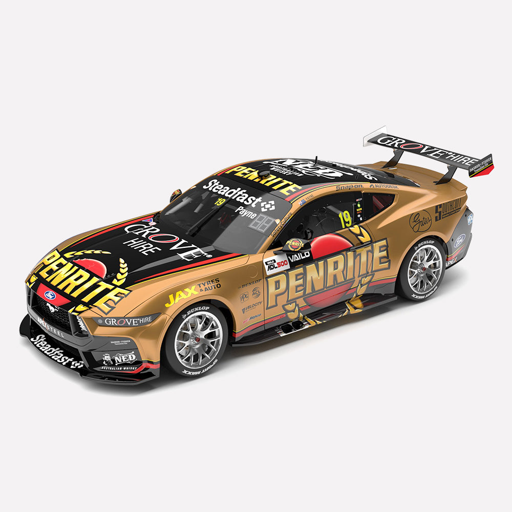 1:43 Penrite Racing #19 Ford Mustang GT - 2023 Adelaide 500 Winner