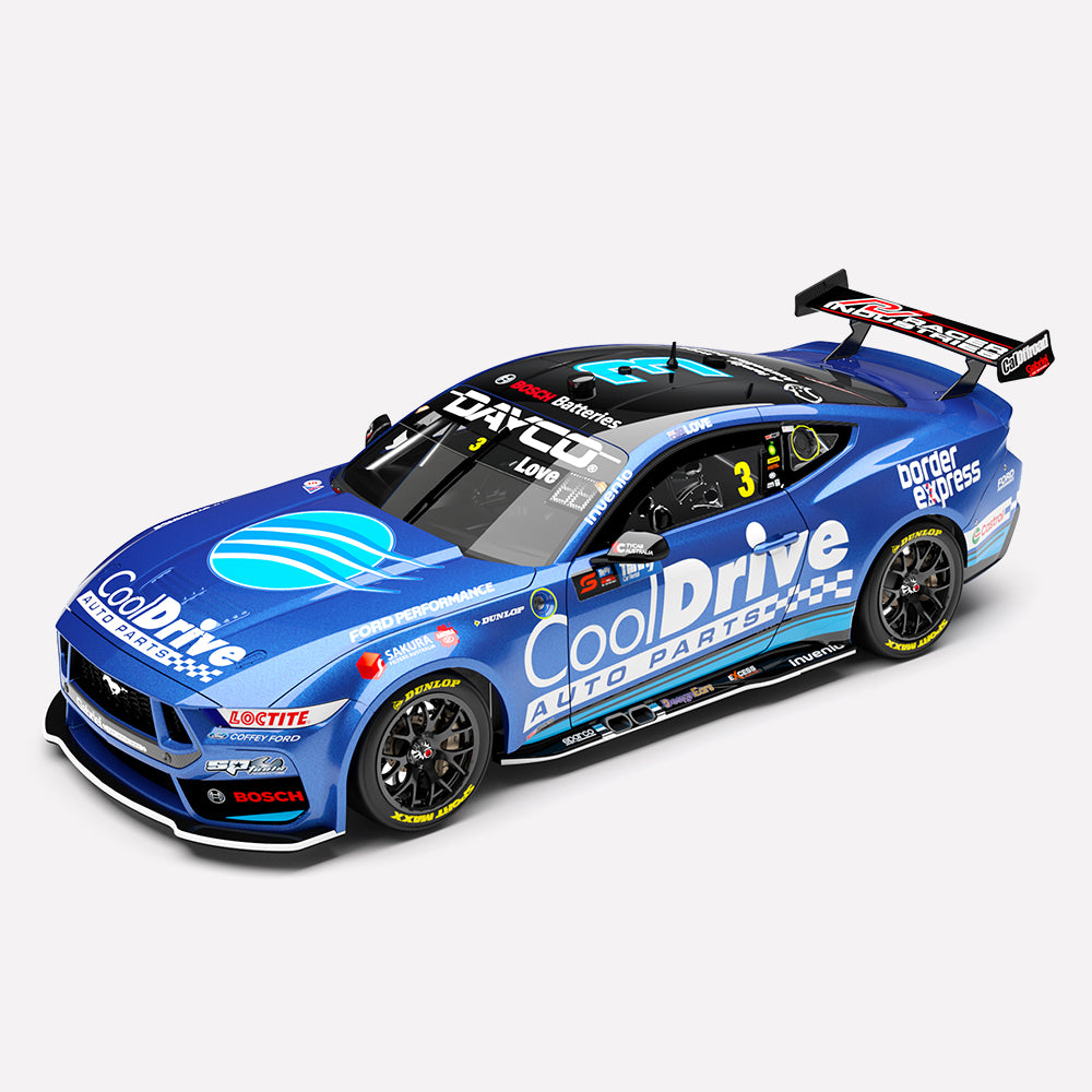 1:43 CoolDrive Racing #3 Ford Mustang GT - 2024 Supercars Championship Season