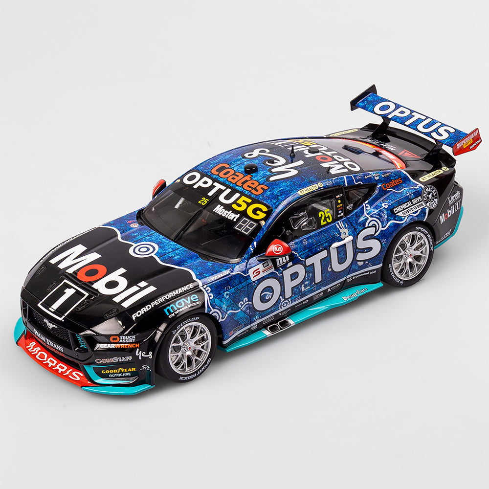 1:18 Mobil 1 Optus Racing #25 Ford Mustang GT - 2024 Townsville