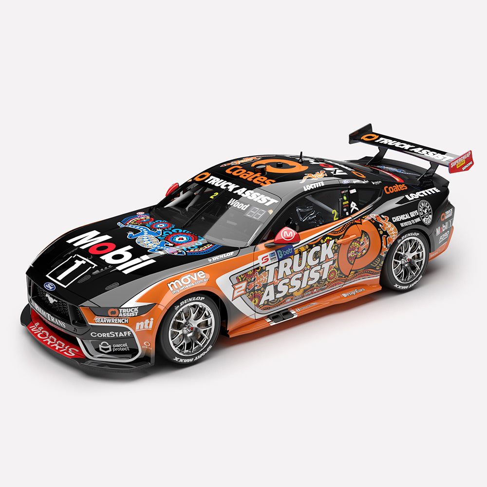 1:43 Mobil 1 Truck Assist Racing #2 Ford Mustang GT - 2025 Darwin Triple Crown Indigenous Round