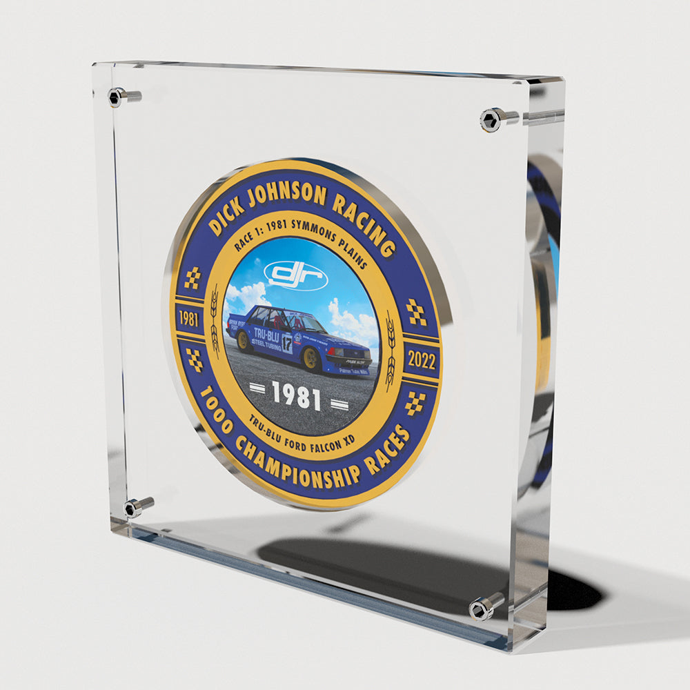 Dick Johnson Racing 1000 Championship Races Collector Medallion – Authentic  Collectables