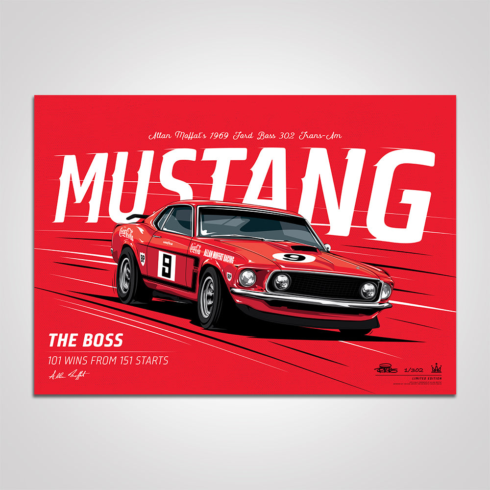 1969 Trans Am Mustang 限定版 1969 Trans Am Mustang 限定版 Spark 1:43 Ford Mustang #15 Trans-Am