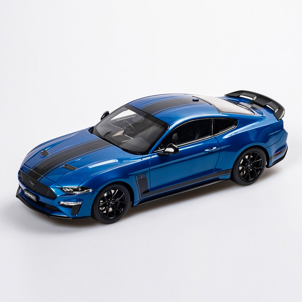 1:18 Ford Mustang R-SPEC - Velocity Blue – Authentic Collectables