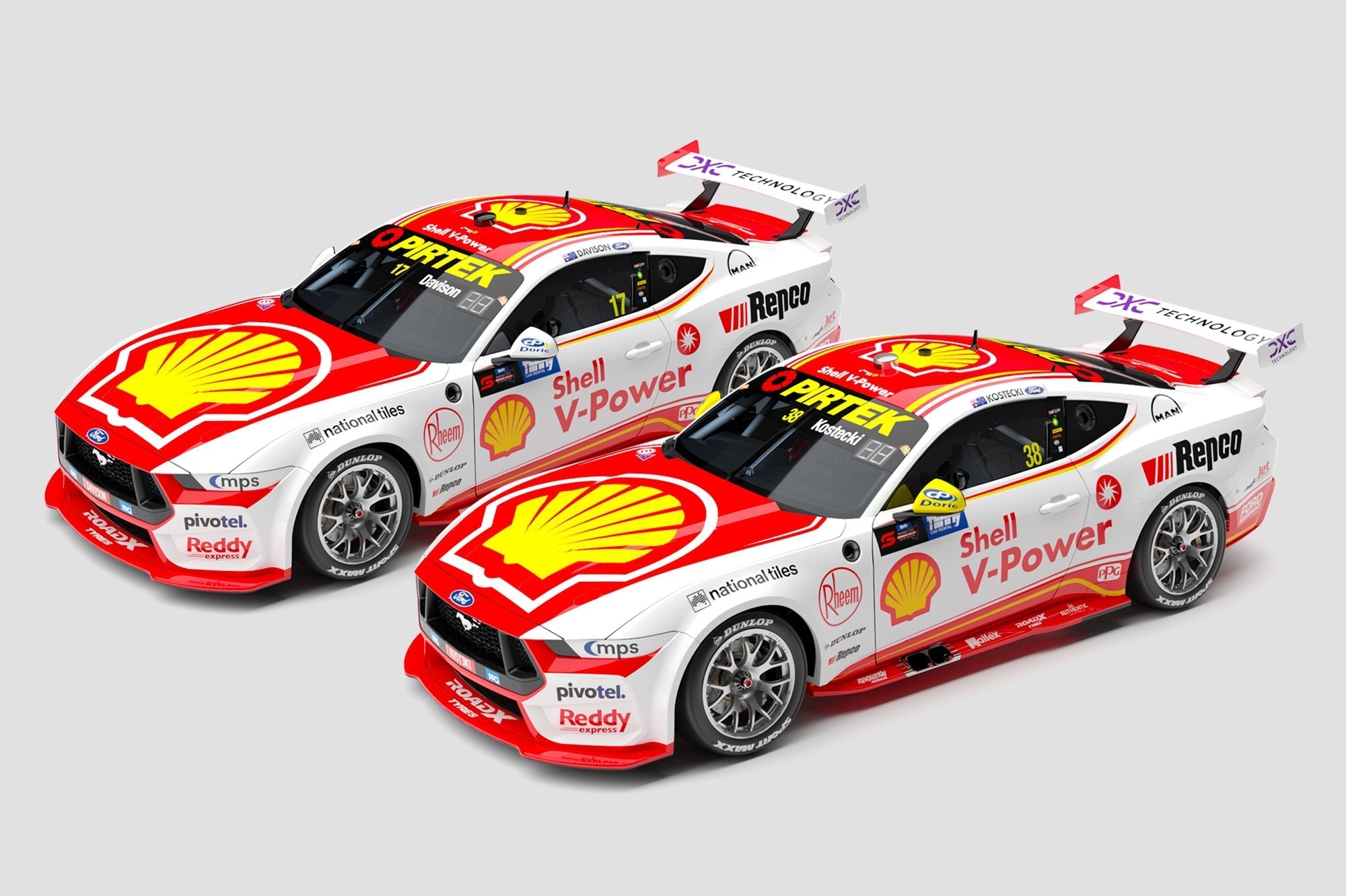 Shell V Racing New Model Announcements: 2025 Shell V-Power Racing Team Kostecki / Dav ...