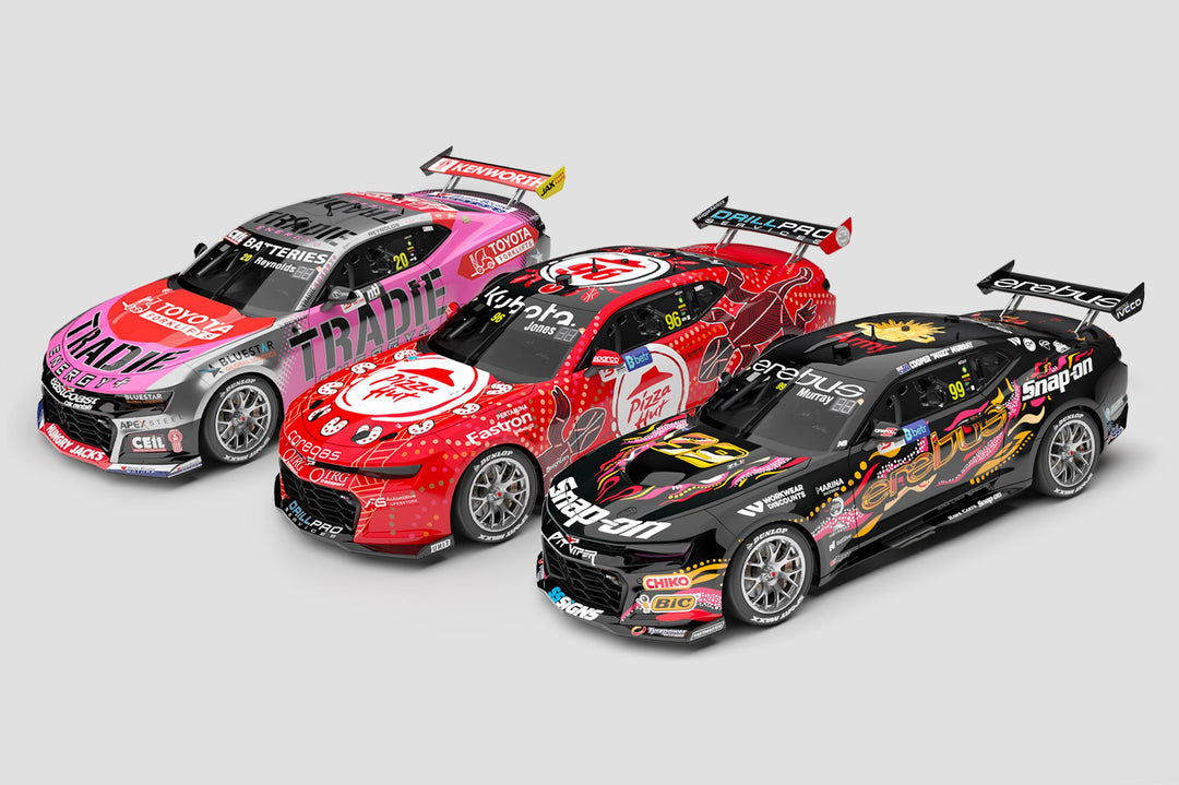 New Model Announcements: 2025 Darwin / Townsville Chevrolet Camaro Supercars in 1:18 + 1:43 Scales