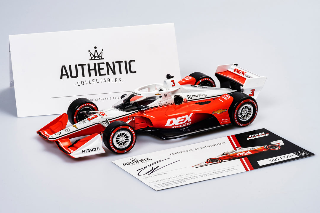 Now In Stock: 1:18 Scale Scott McLaughlin Rookie Season Signature Edition IndyCar