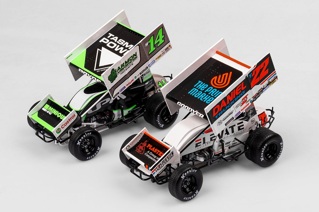Sprintcar Time! Jock Goodyer and Jason Pryde Models Land in 1:18 Scale!