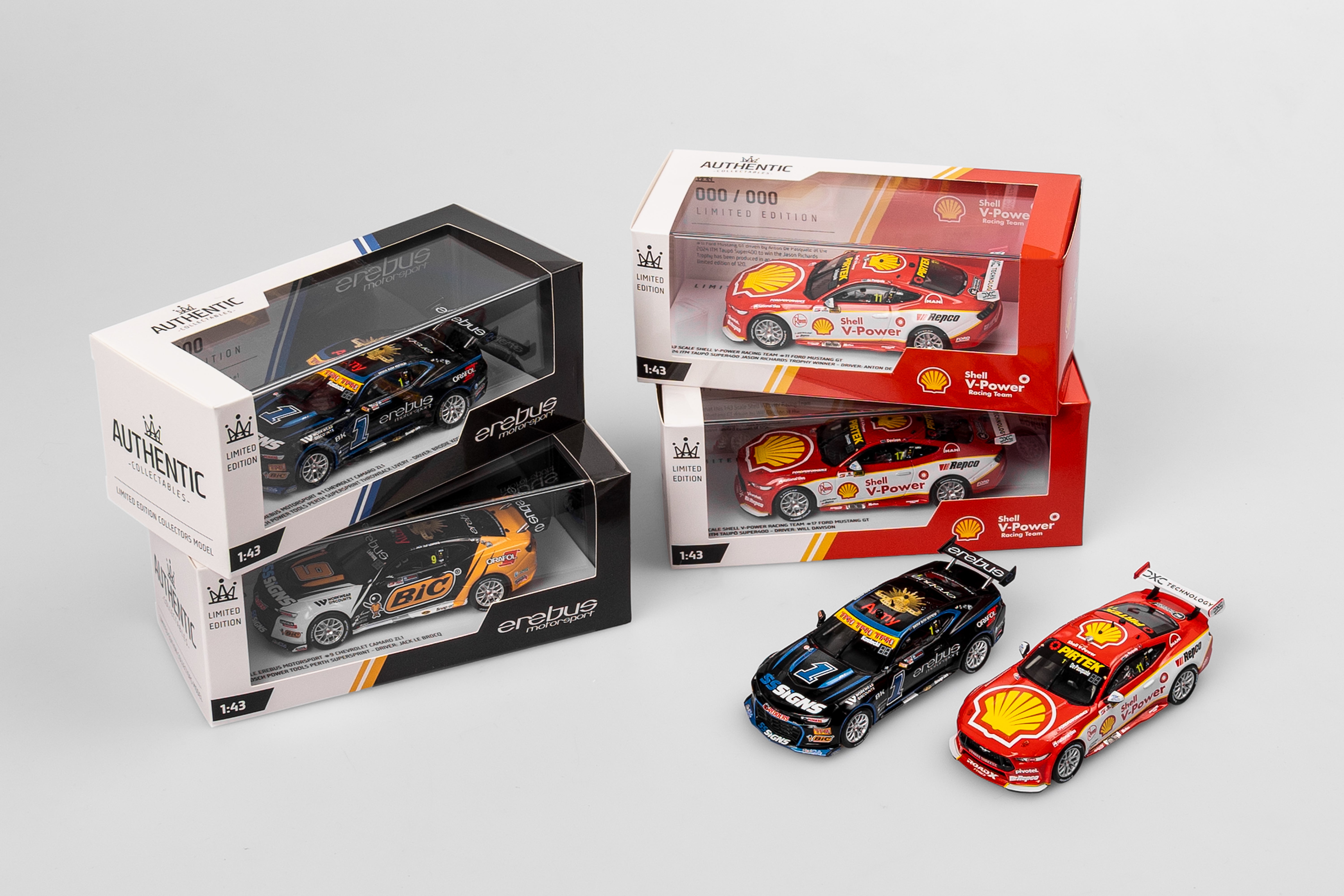 New Shell V-Power Racing Team + Erebus Motorsport Supercars Land in 1 ...