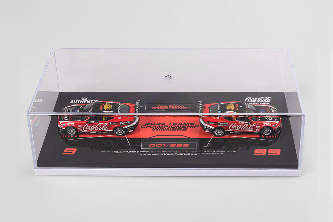 The 1:43 Scale 2023 Teams Championship Twinset Arrives For Erebus Collectors