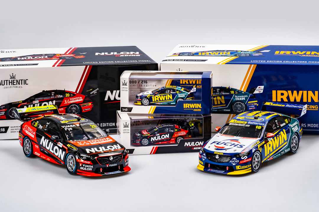 Now In Stock: 1:18 / 1:43 Scale Team 18 2022 Supercars Championship Holden ZB Commodores
