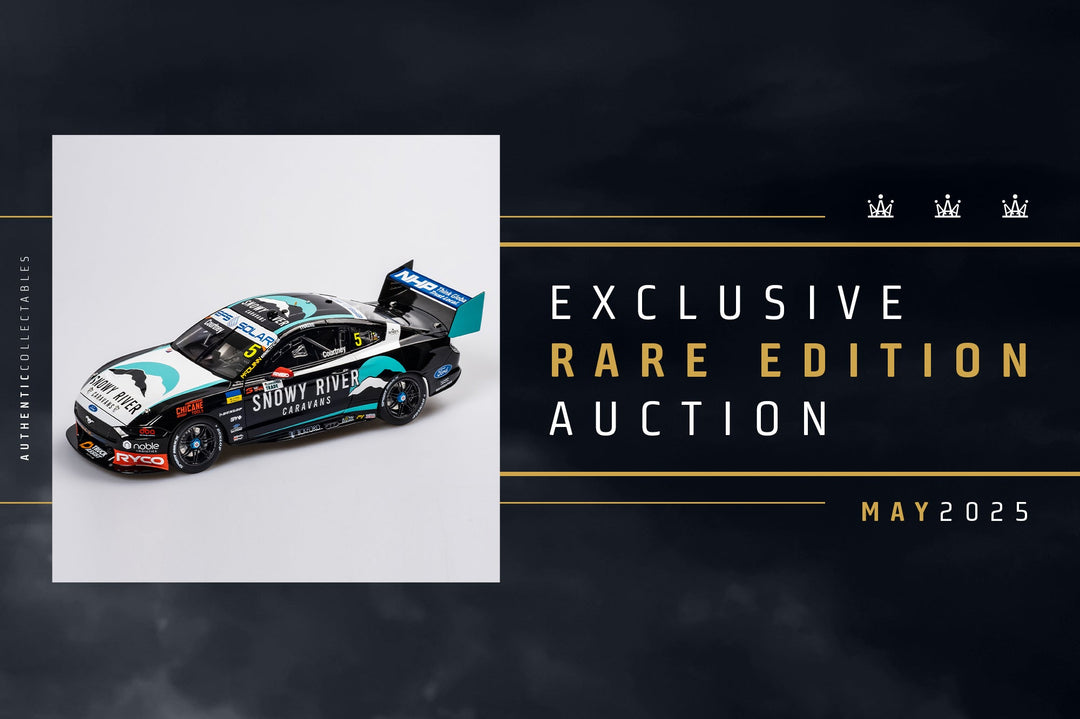 Bidding Now Open For Our 1/1 Tickford Racing #5 Ford Mustang GT Exclusive Rare Edition Decoration Samples