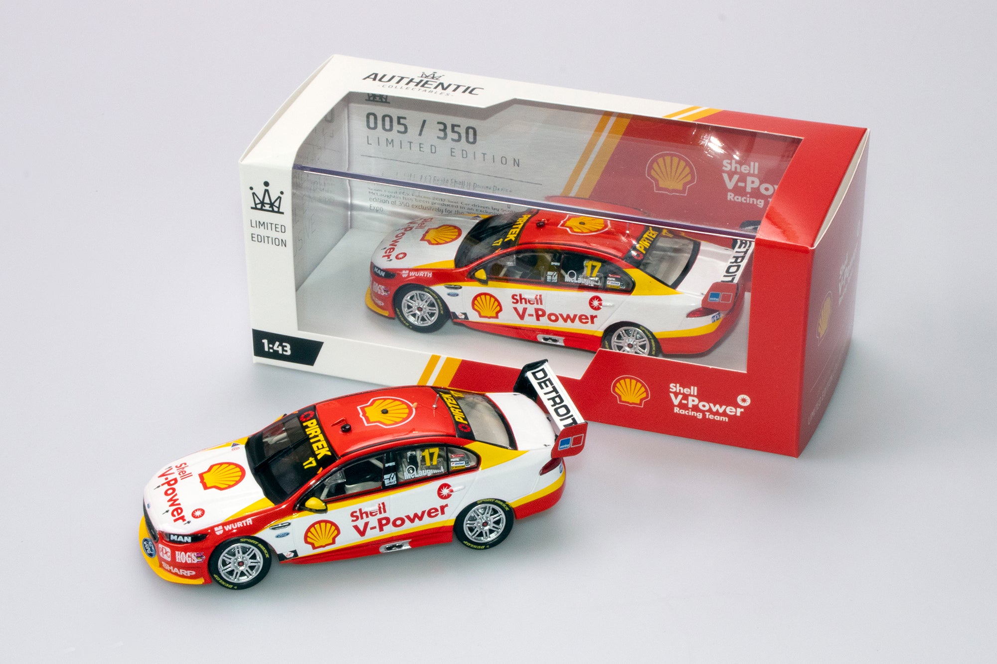 shell v-power racing team scott mclaughlin 'back to... Now In Stock: 1:43 Scale Shell V-Power Racing Team Scott McLaughlin 20 ...