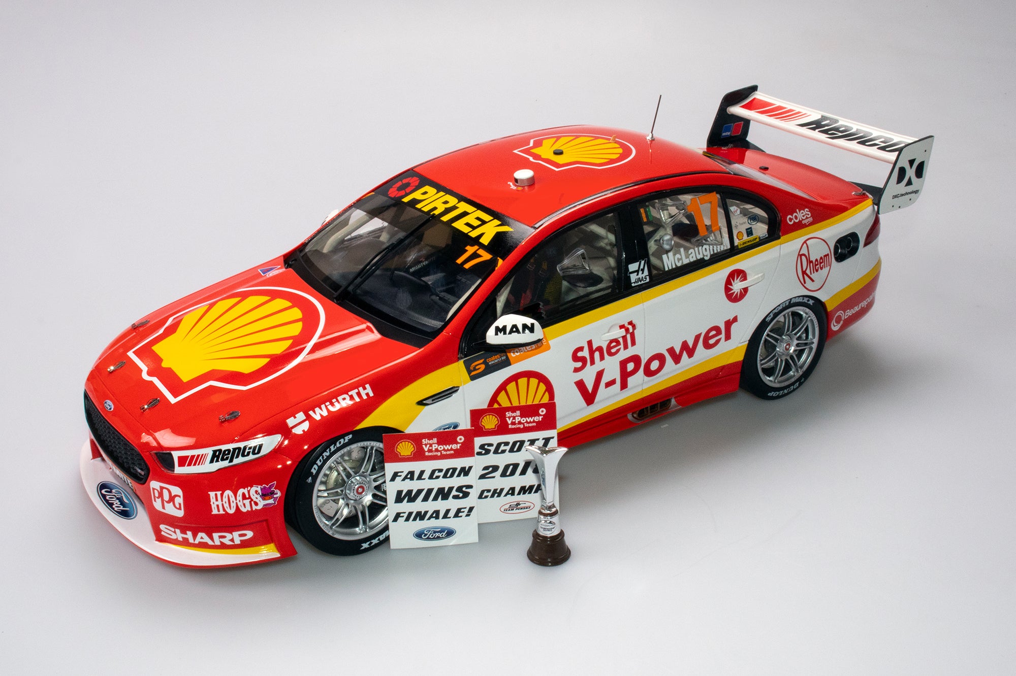 shell v-power racing team scott mclaughlin 'back to... Now In Stock: 1:12 Scale Shell V-Power Racing Team Scott McLaughlin 20 ...