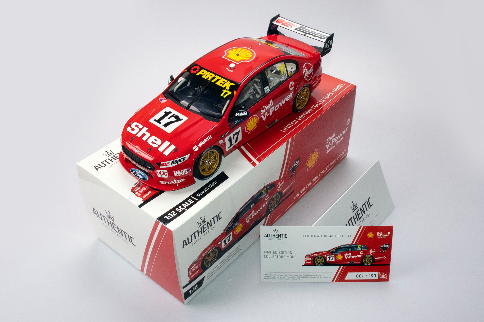 Now In Stock: 1:12 Scale Shell V-Power Racing Team 2018 Sandown 500 Re ...