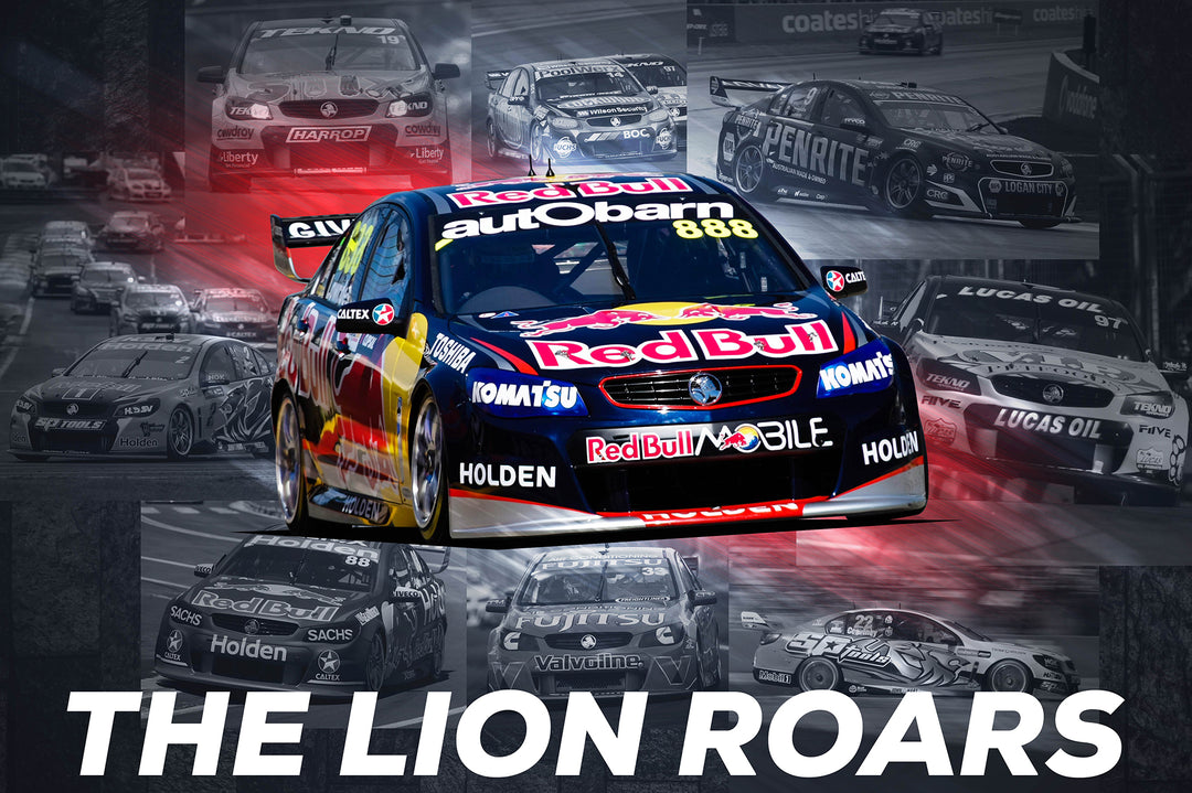 Pre-Order Alert: The Lion Roars, 108 Championship Race Wins For Holden VF Commodore Photographic Print