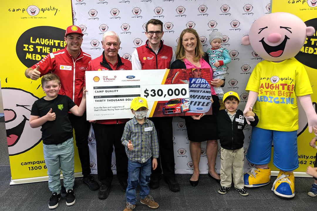 Shell V-Power Racing Team Raise $30,000 For Camp Quality