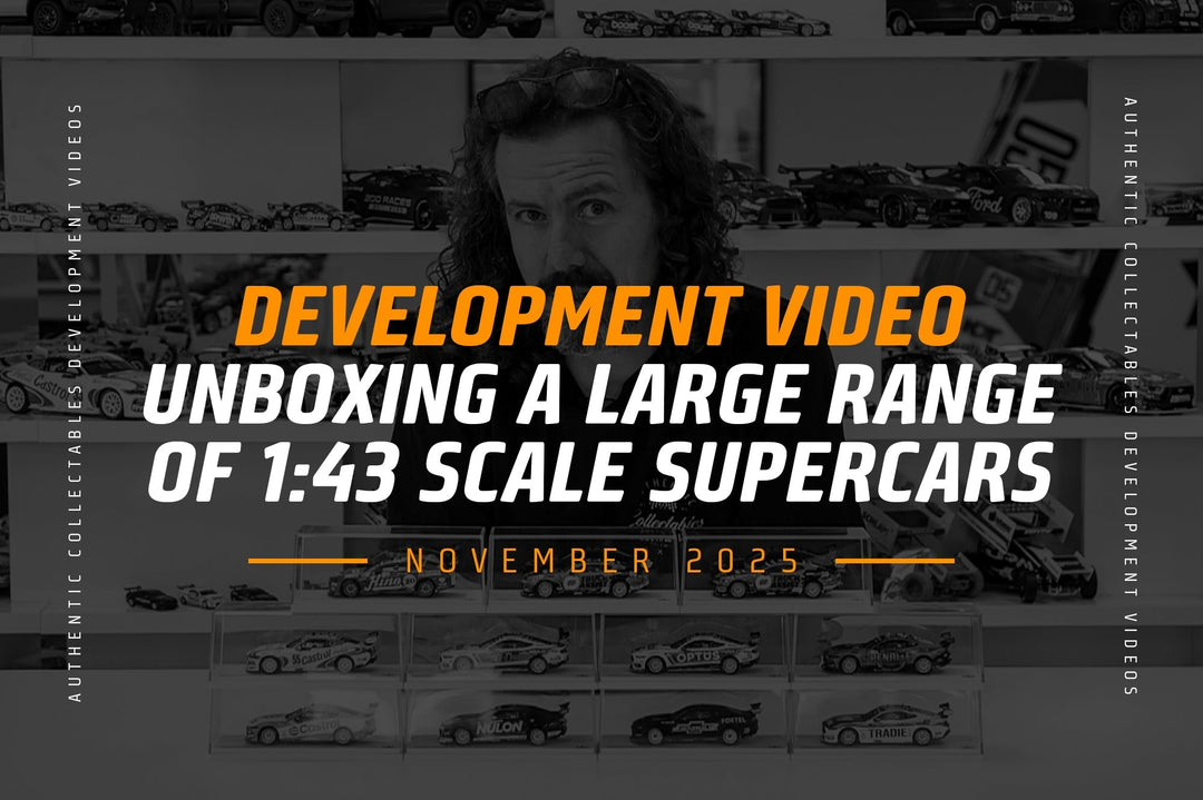 Development Video: Unboxing A Wide Range Of 1/43 Scale Supercars! - November 2025