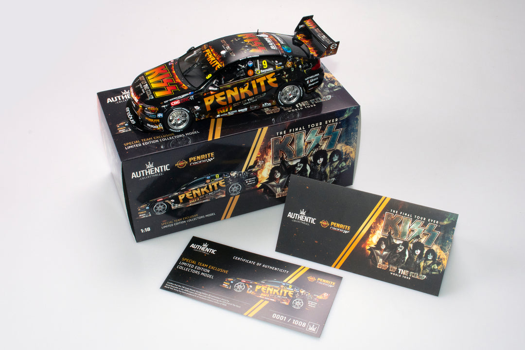 Team Exclusive Now In Stock: 1:18 Scale Penrite Racing "KISS End Of The Road World Tour" Holden ZB Commodore