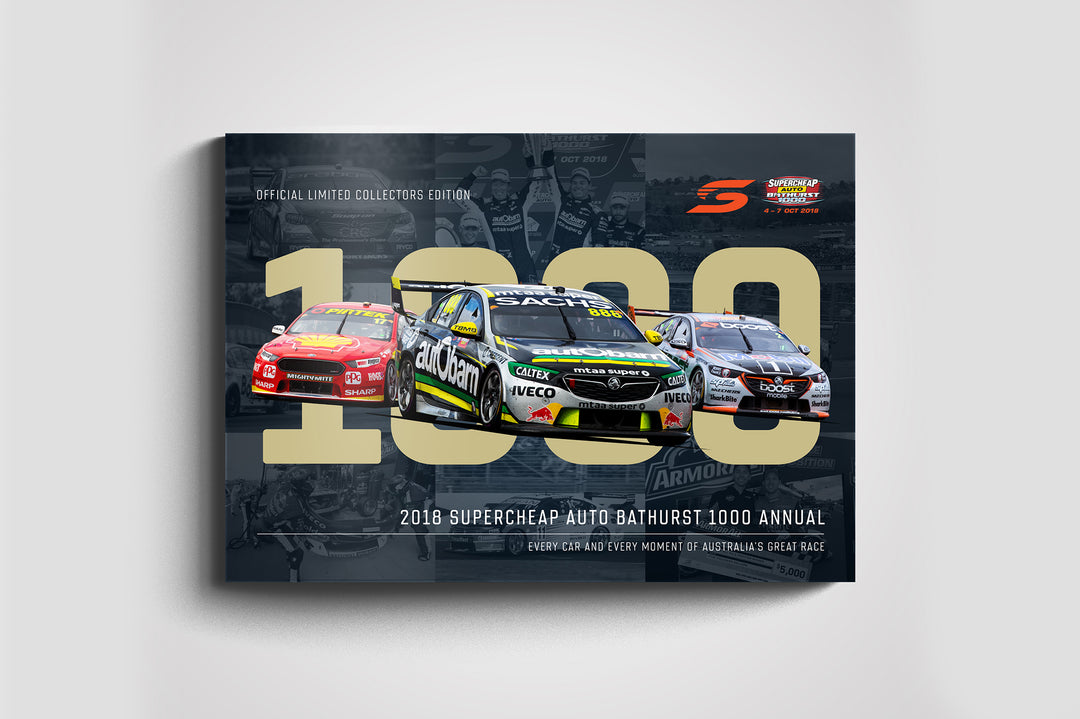 Pre-Order Alert: 2018 Supercheap Auto Bathurst 1000 Annual Collectors Book