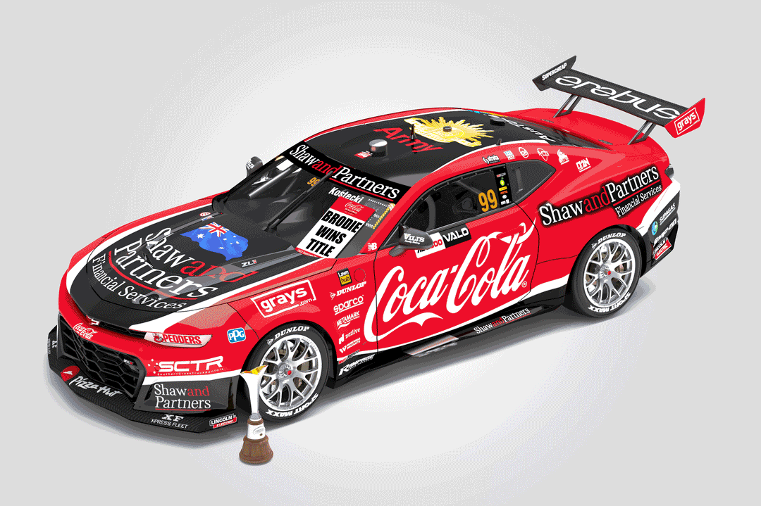 New Announcements Coca-Cola Racing by Erebus 2023 Championship + 10th Anniversary Range