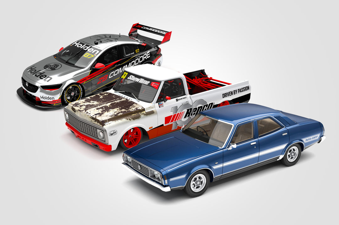 New Model Announcements: Leyland P76 + ShowTime C10 & E30 + 'DNA' of ZB, Mustang GT, FGX + More