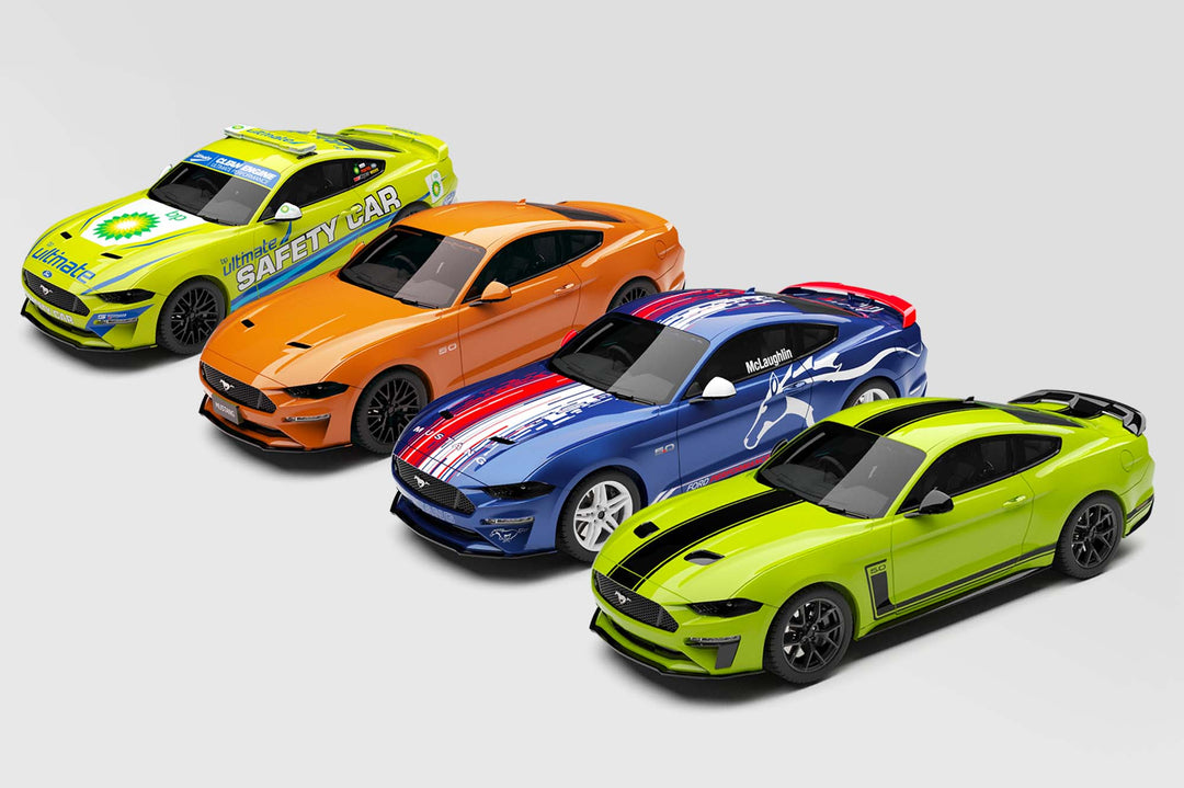 New Model Announcements: 1:18 Scale Mustang Range