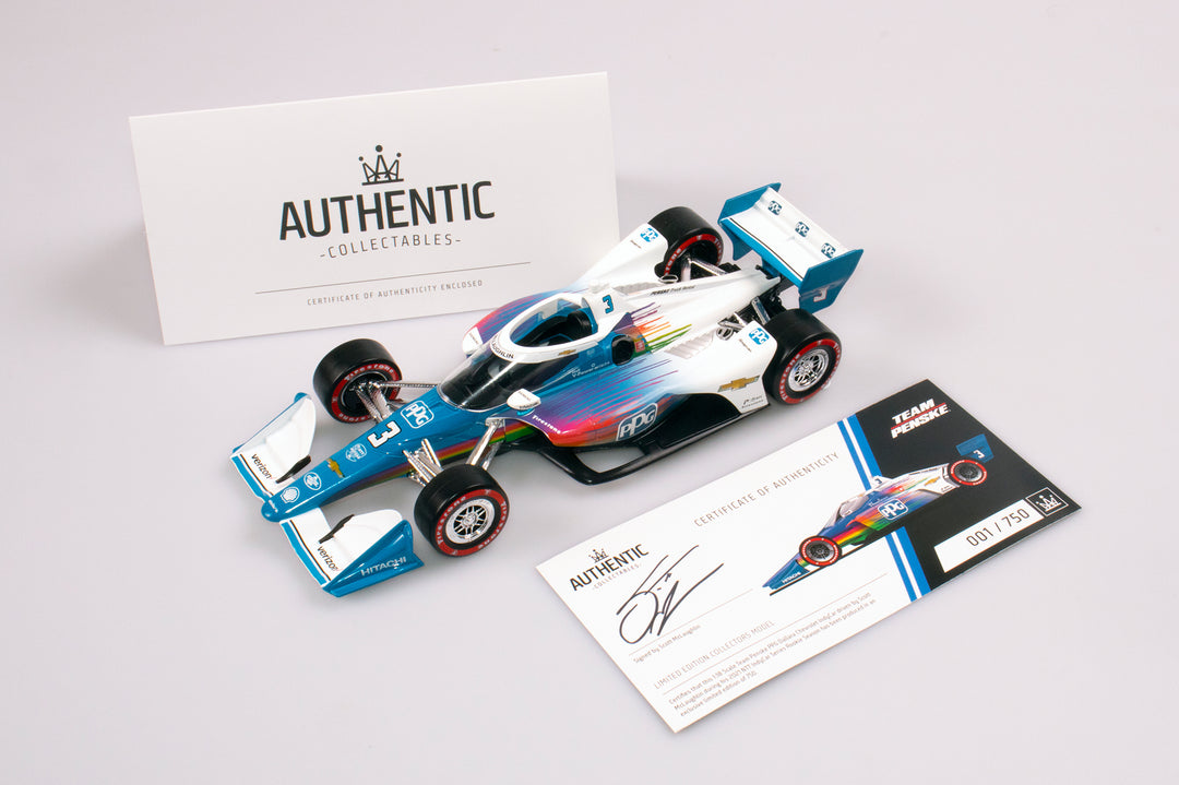 Now In Stock: 1:18 Scale Scott McLaughlin 2021 IndyCar Rookie Season Signature Edition