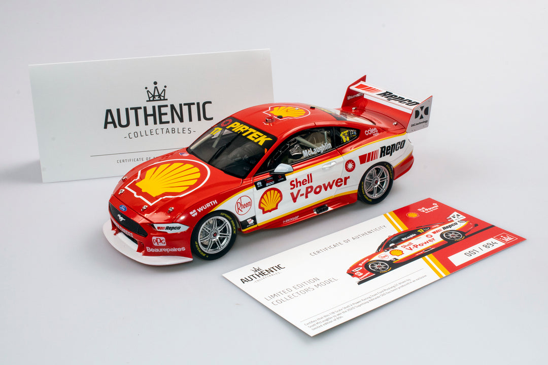 Now In Stock: 1:18 Scale Shell V-Power Racing Team Scott McLaughlin 2020 Adelaide 500 Winner
