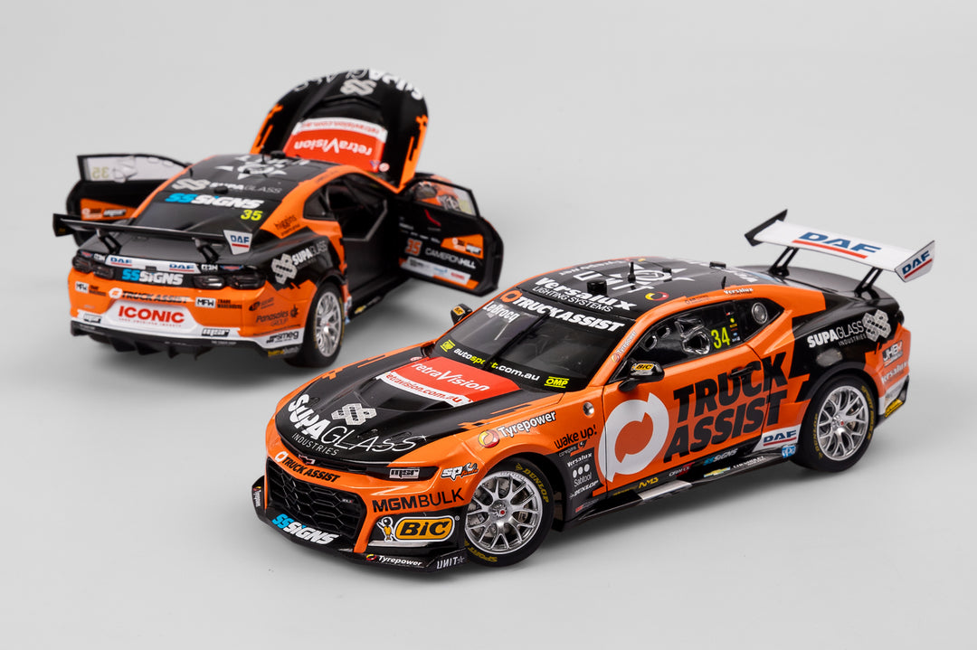 Now In Stock: 1:18 2023 Truck Assist Racing Chevrolet Camaro Gen3 Supercars