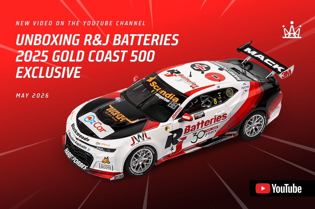 New Youtube Video: Unboxing The BJR R&J Batteries 2025 Gold Coast 500 (Exclusive Edition)