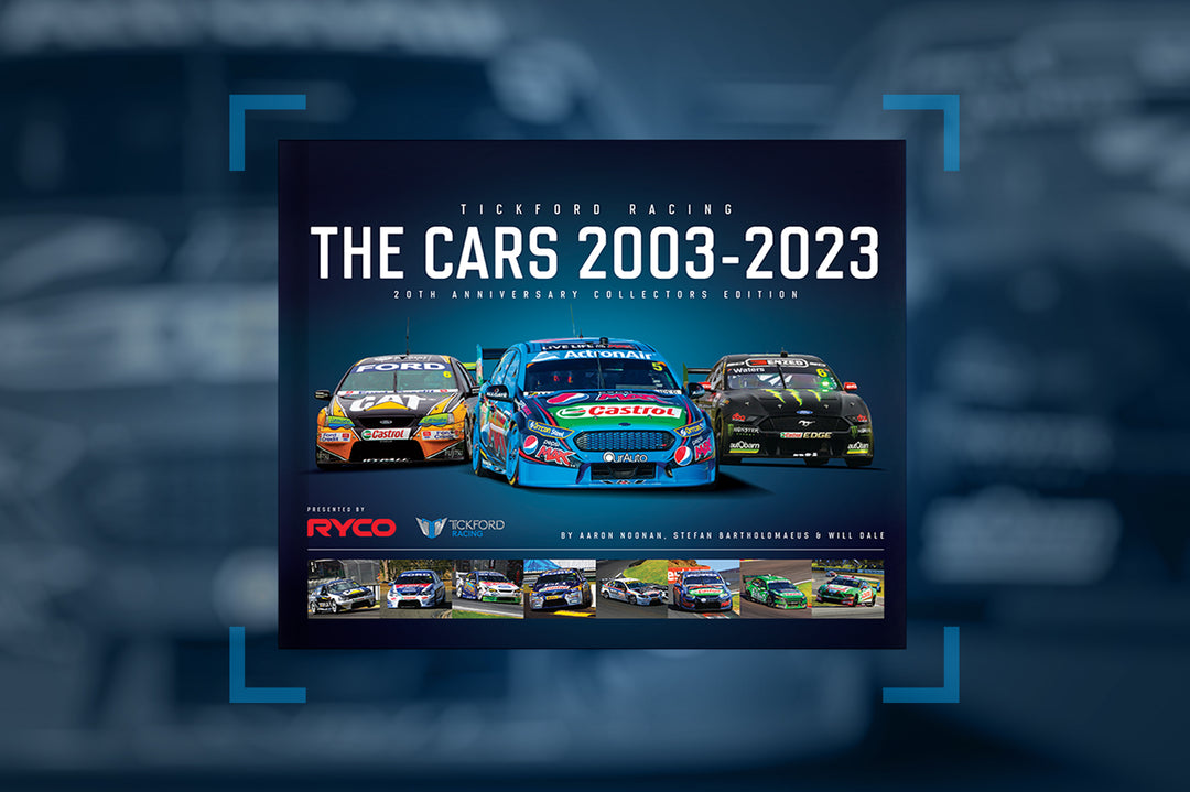 Now Available To Pre-Order: Tickford Racing - The Cars: 2003-2023 Limited Edition Hardcover Book