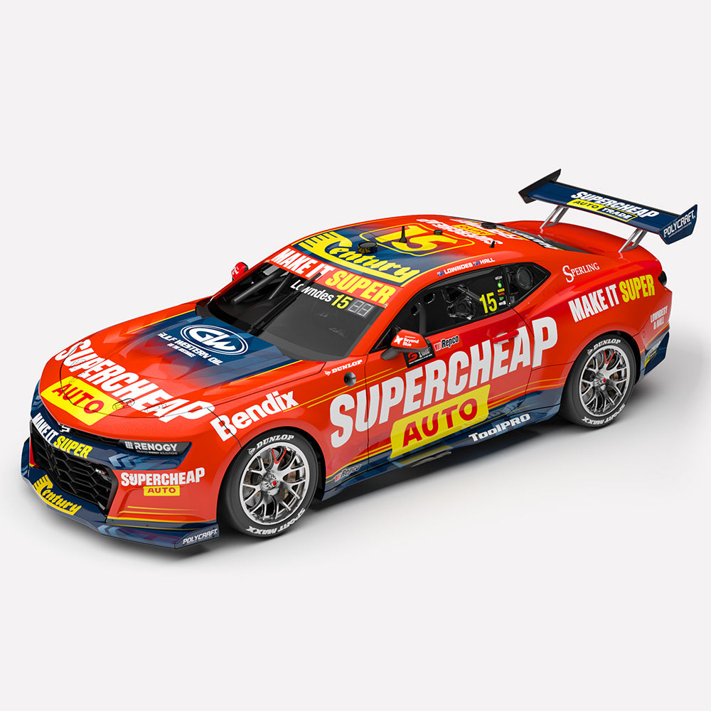 1:43 Supercheap Auto Racing #15 Chevrolet Camaro ZL1 - 2026 Repco Bathurst 1000 Wildcard