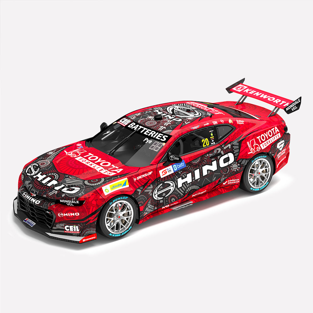 1:43 Team 18 #20 Chevrolet Camaro ZL1 - 2023 Darwin Triple Crown Indigenous Round