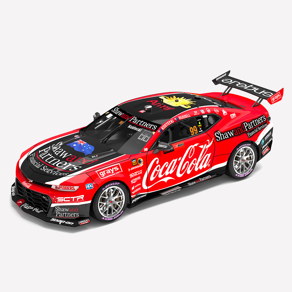 1:43 Coca-Cola Racing By Erebus #99 Chevrolet Camaro ZL1 - 2023 Bathurst 1000 Pole Position