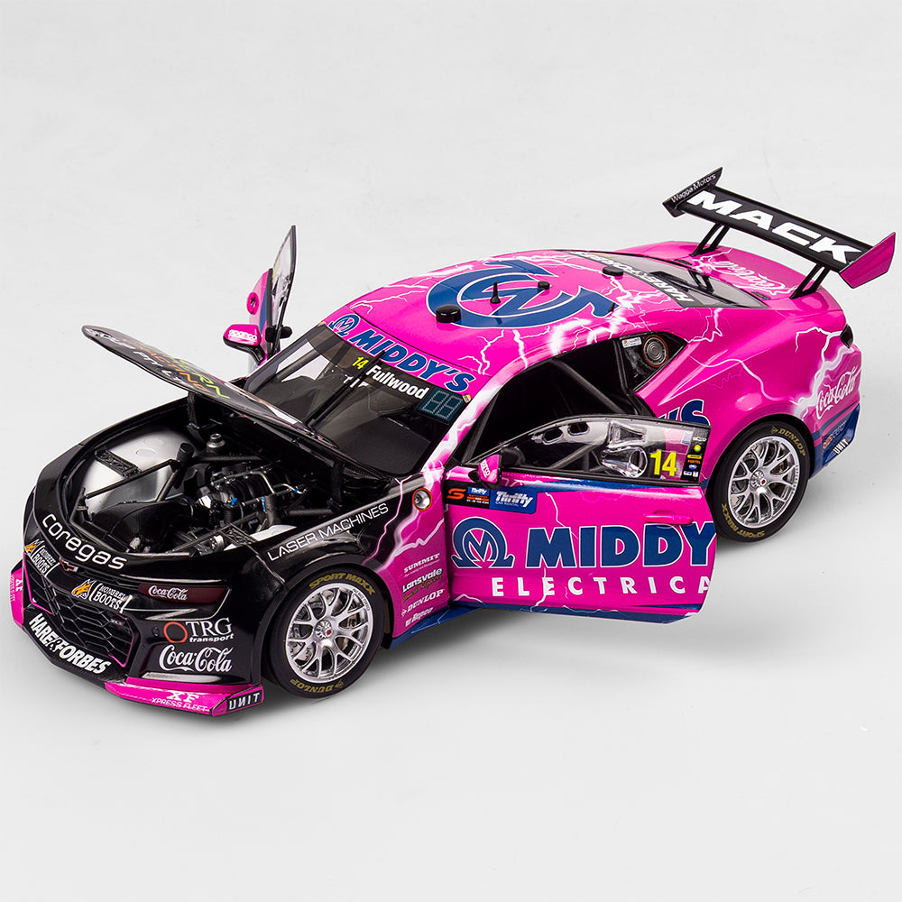 1:18 Brad Jones Racing Middy's Electrical #14 Chevrolet Camaro ZL1 - 2024 Supercars Championship Season