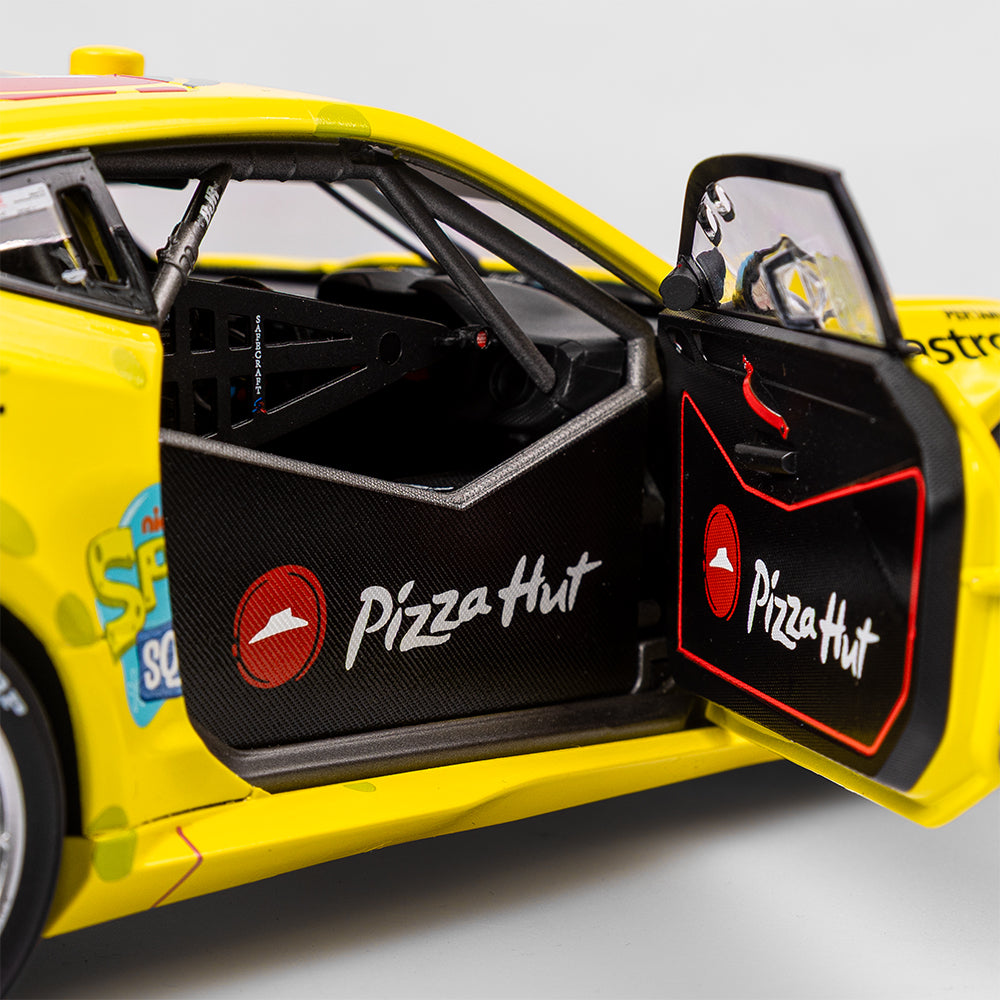 1:18 Brad Jones Racing Pizza Hut #96 SpongeBob SquarePants Chevrolet Camaro ZL1 - 2024 Melbourne SuperSprint (AGP)