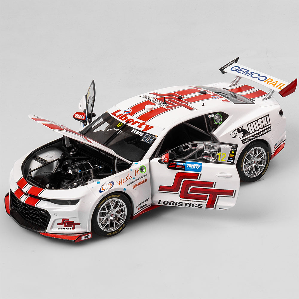 1:18 Brad Jones Racing SCT Logistics #12 Chevrolet Camaro ZL1 - 2024 Supercars Championship Season