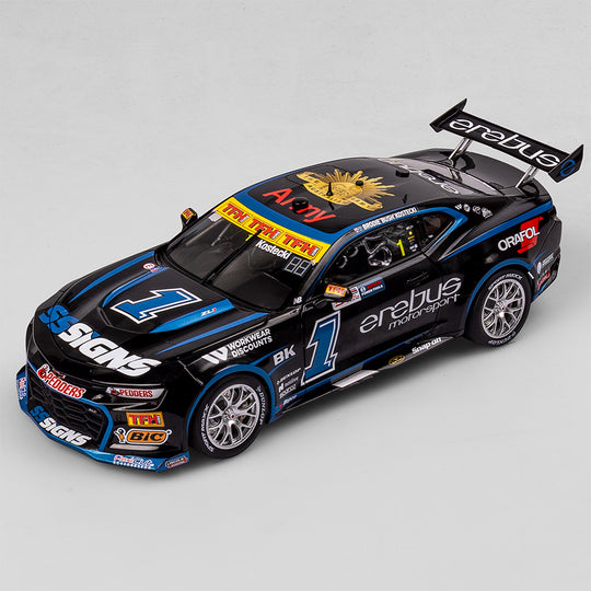 1:18 Erebus Motorsport #1 Chevrolet Camaro ZL1 - 2024 Perth SuperSprint Throwback Livery