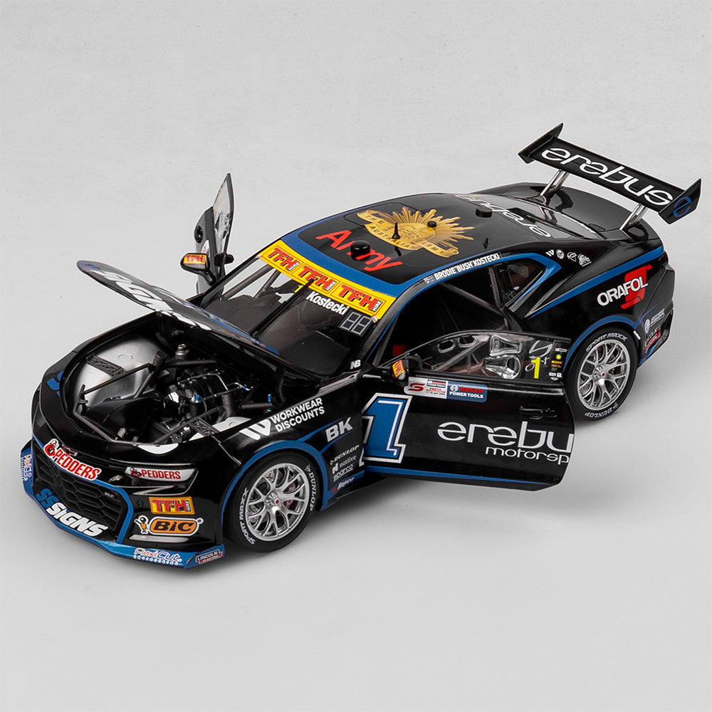 1:18 Erebus Motorsport #1 Chevrolet Camaro ZL1 - 2024 Perth SuperSprint Throwback Livery