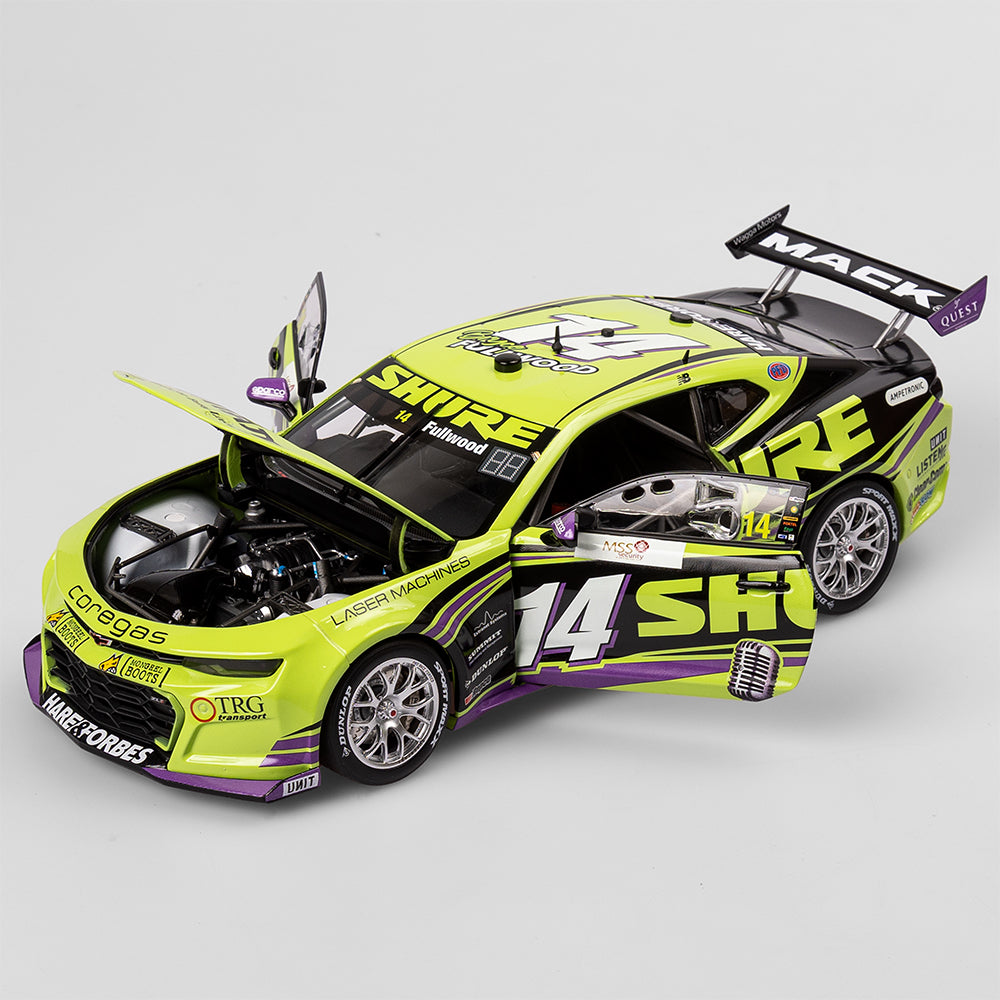 1:18 Brad Jones Racing Shure #14 Chevrolet Camaro ZL1 - 2025 Melbourne SuperSprint (AGP)