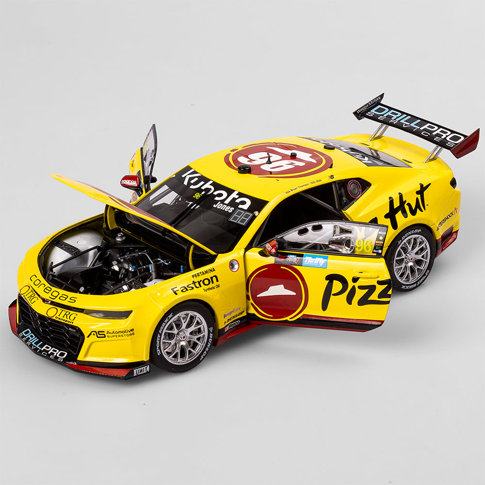 1:18 Brad Jones Racing Pizza Hut #96 Chevrolet Camaro ZL1 - 2025 Supercars Championship Season