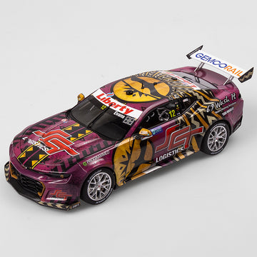 1:18 Brad Jones Racing SCT Logistics #12 Chevrolet Camaro ZL1 - 2025 Darwin Triple Crown Indigenous Round