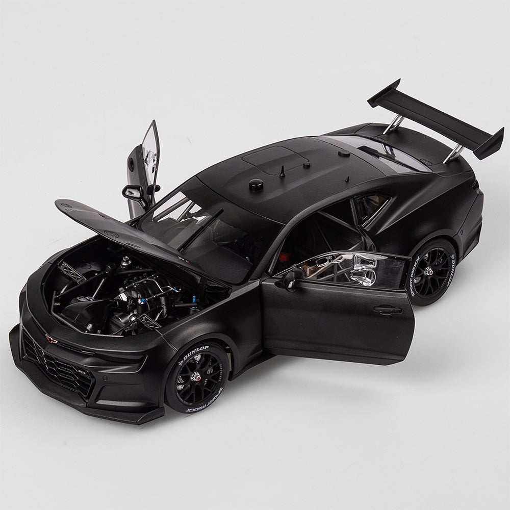 1:18 Plain Body Chevrolet Camaro ZL1 Gen3 Supercar - Matte Black